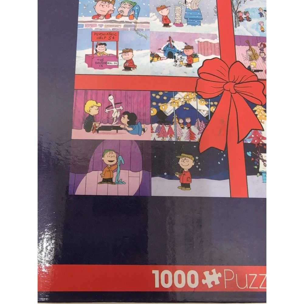 Peanuts Charlie Brown 1000 Piece‎ Puzzle Wrapping Paper Aquarius